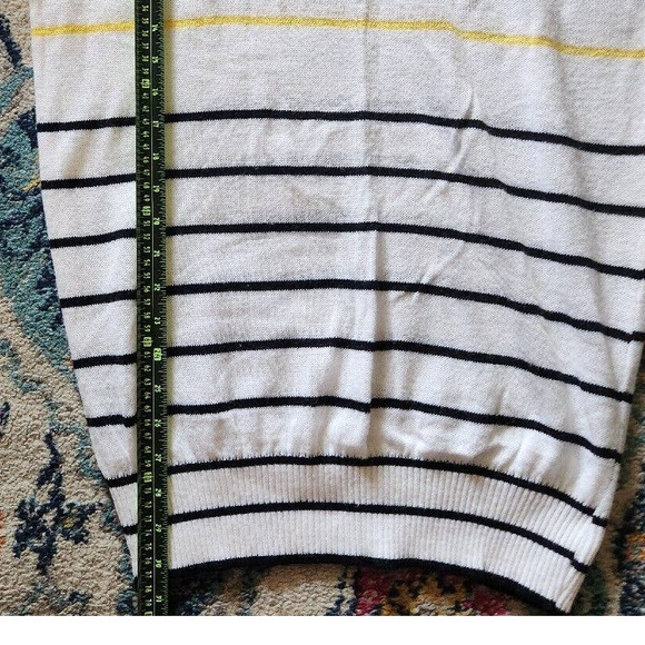 Vintage made in USA Jane Adams Sweater 3/4 Sleeve XL? SEE MEASUREMENTS - Picture 2 of 7